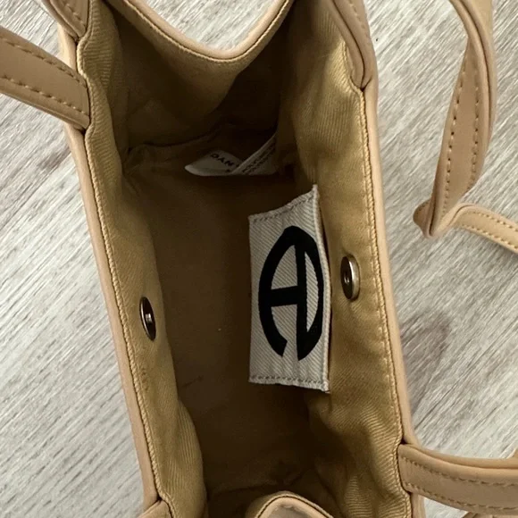 Tan - Telfar small shopping bag - Picture 3 of 4